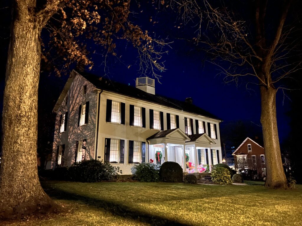 The Gettysburg Academy Bed and Breakfast building is one of the oldest in downtown Gettysburg, site of the Battle of Gettysburg.