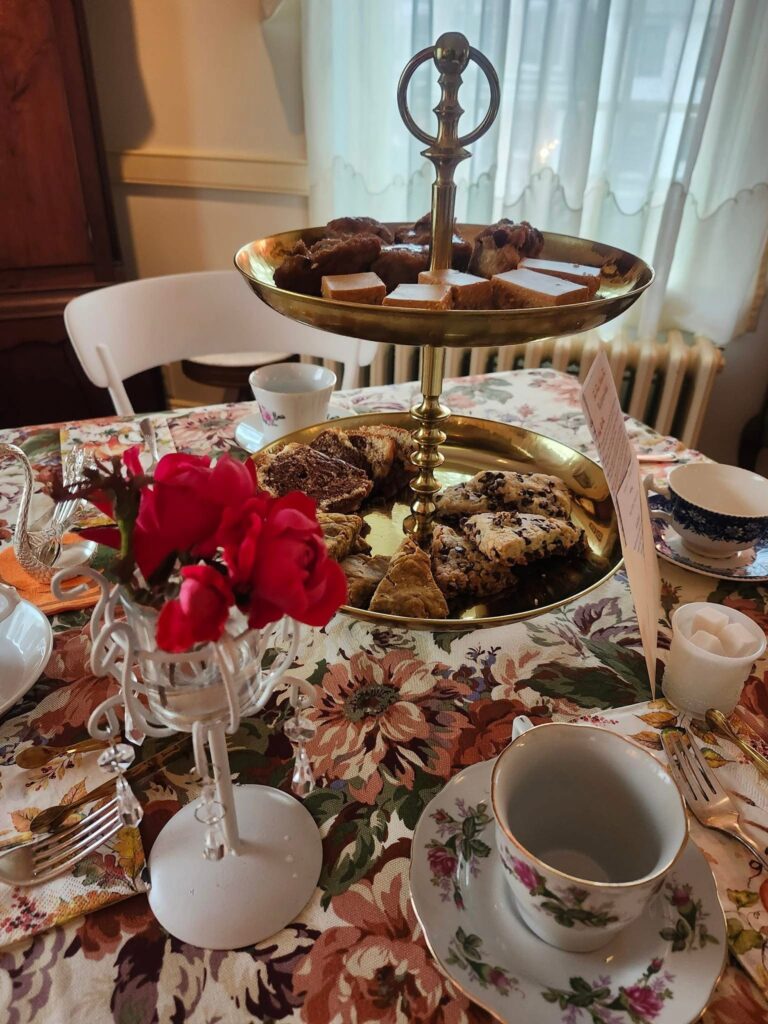 Jane's Tea Room at the Gettysburg Academy Bed and Breakfast hosts monthly public teas and is available to rent for private tea events